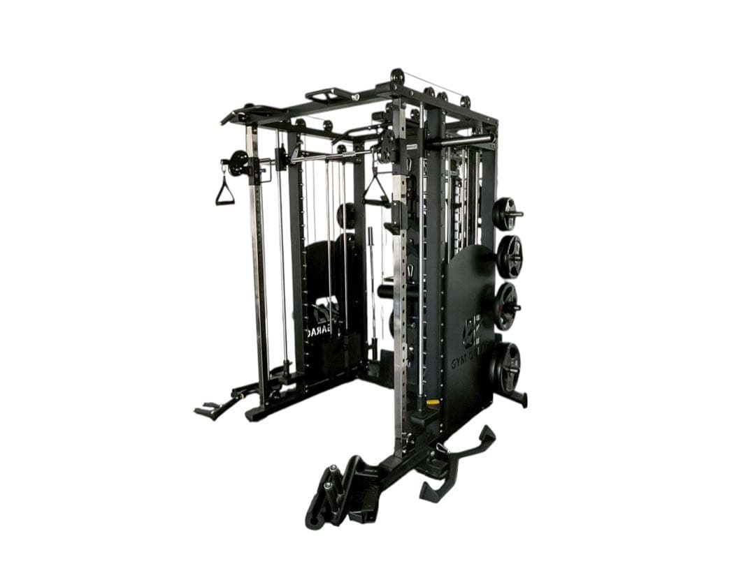 多機能ケーブルマシン 重量プレート付き