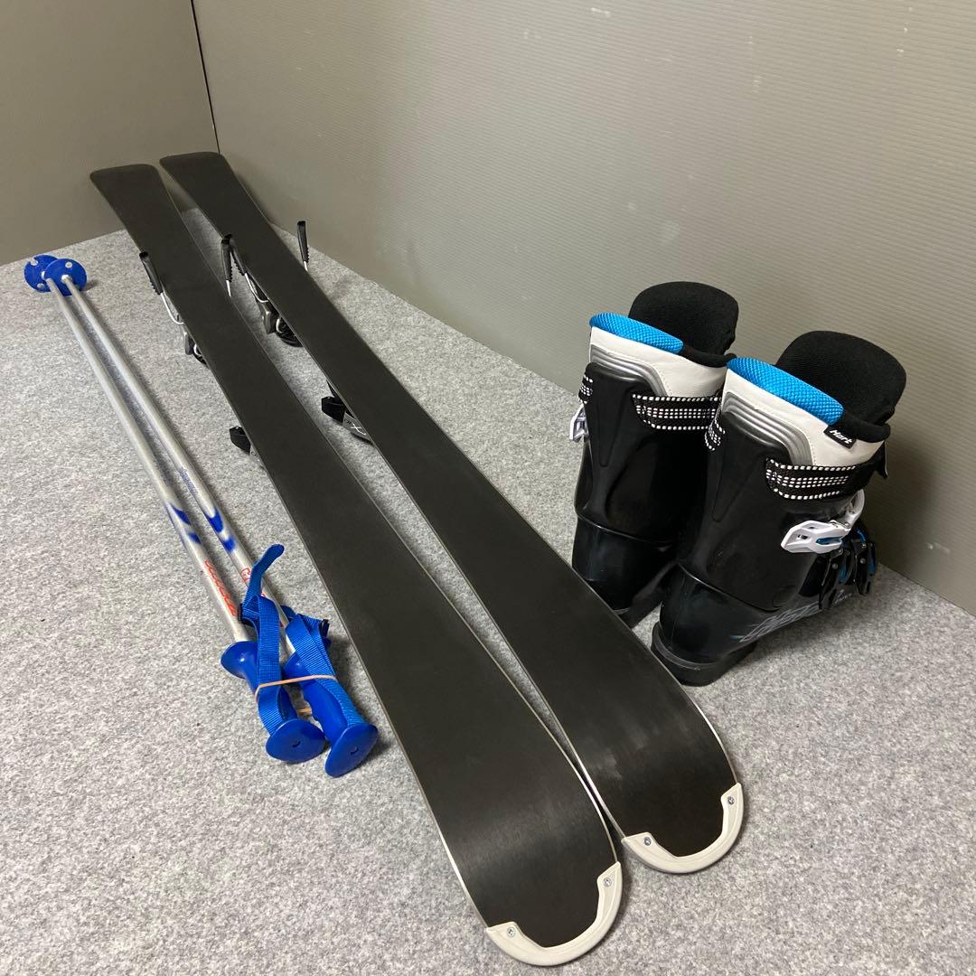 ★メンテナンス済　大人スキーセット　板153cm ブーツ 25cm
