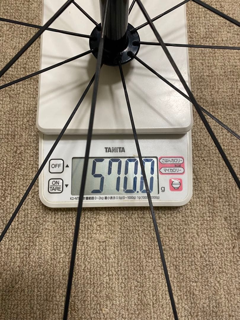 中華カーボンホイール前後45mmリムブレーキ