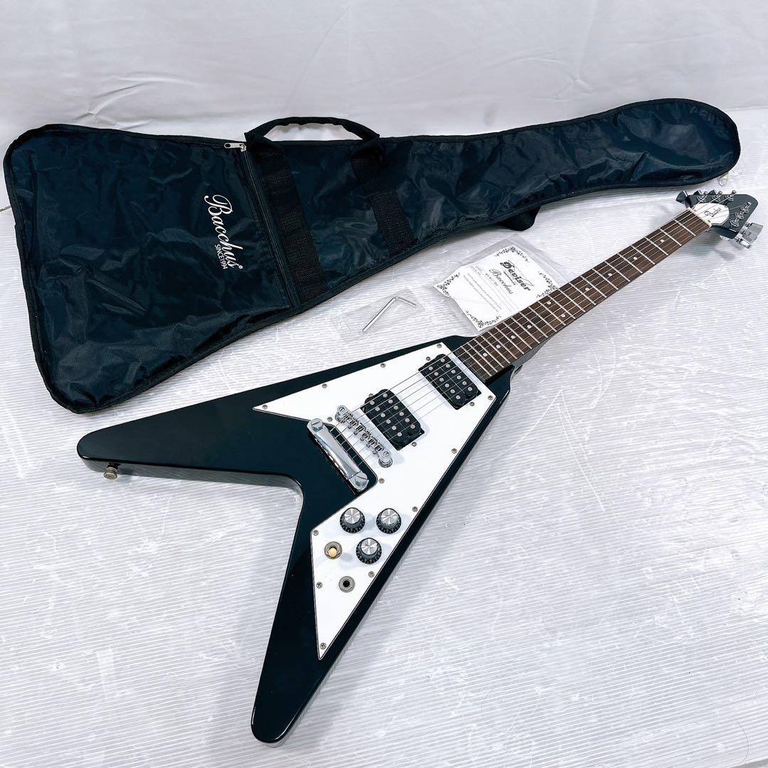 【極美品】Bacchus バッカス BFV-Mini フライングV エレキギター