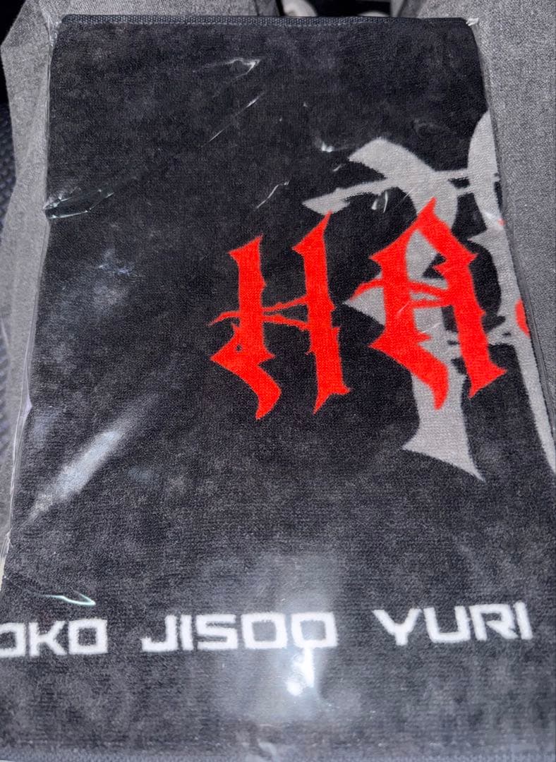 HANA ロゴTシャツLサイズ&ロゴフェイスタオル