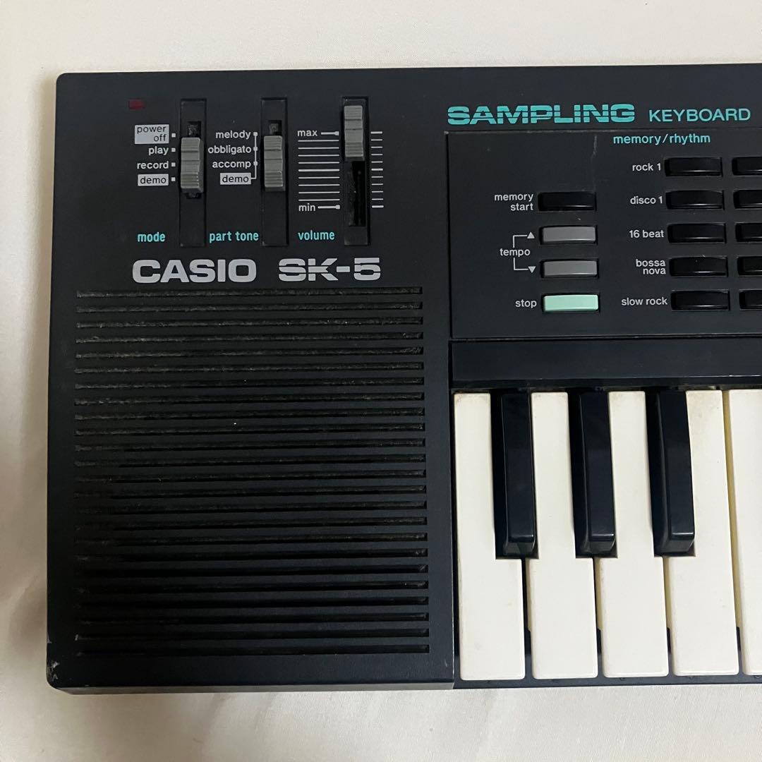 【本体のみ】 CASIO SK-5 サンプリングキーボード