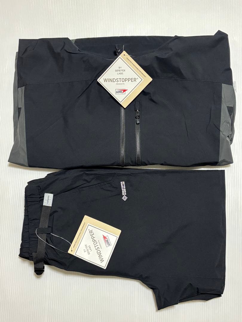 新品 +phenix GORE-TEX WINDSTOPPER 上下 S 別注