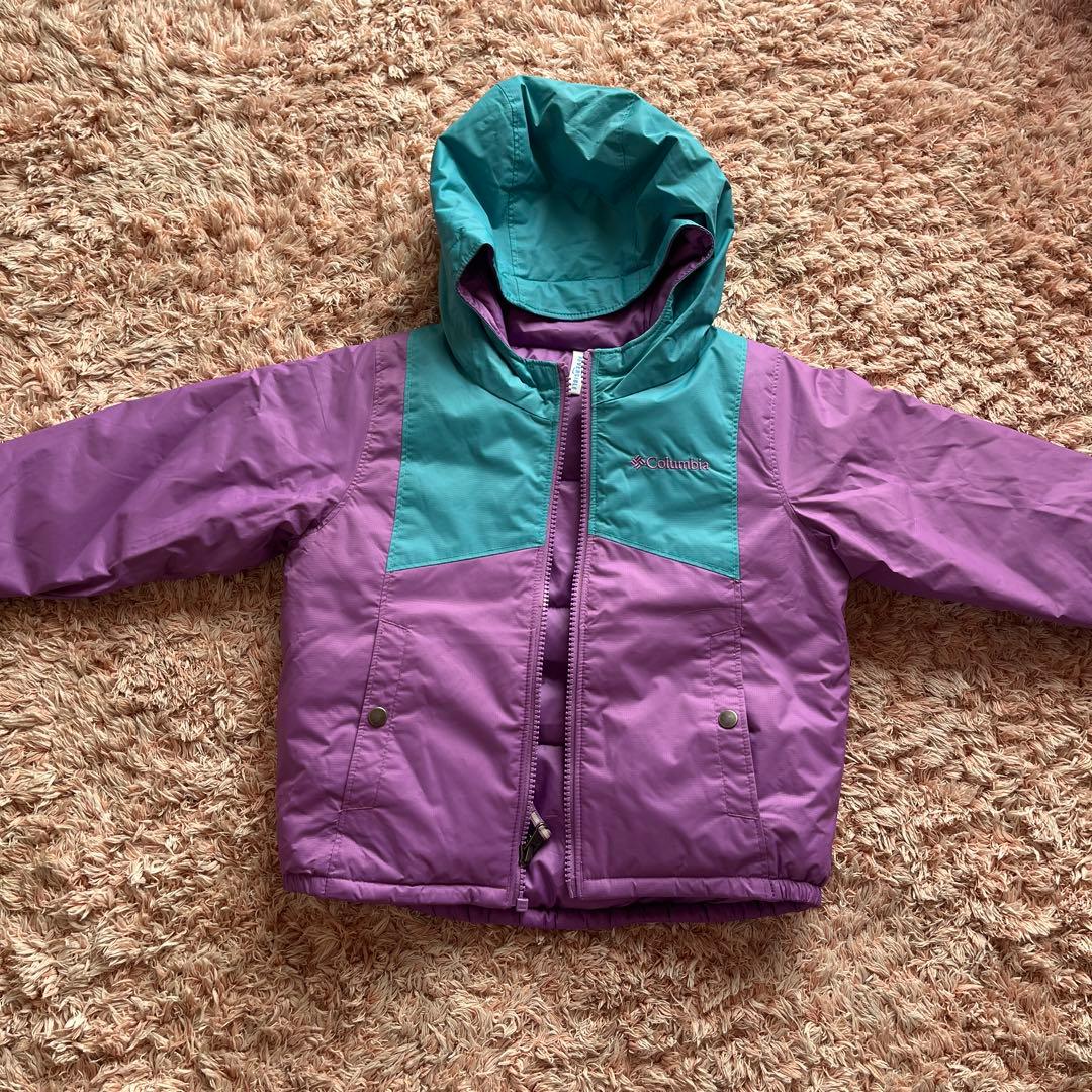 【極美品】コロンビア　リバーシブル　スキーウェア　スノーウェア　3T 100