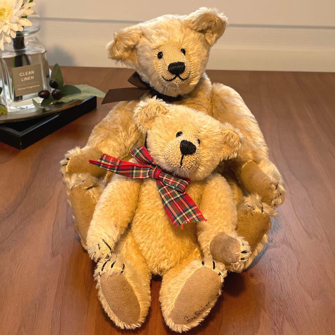 シリアルNo.1 サイン入り人気作家　スークイン　テディベア　シリアルNo.1