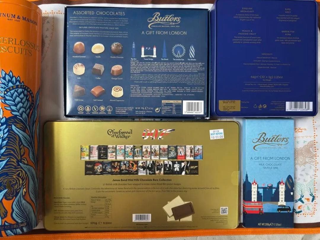 ロンドン チョコレート＆紅茶セット