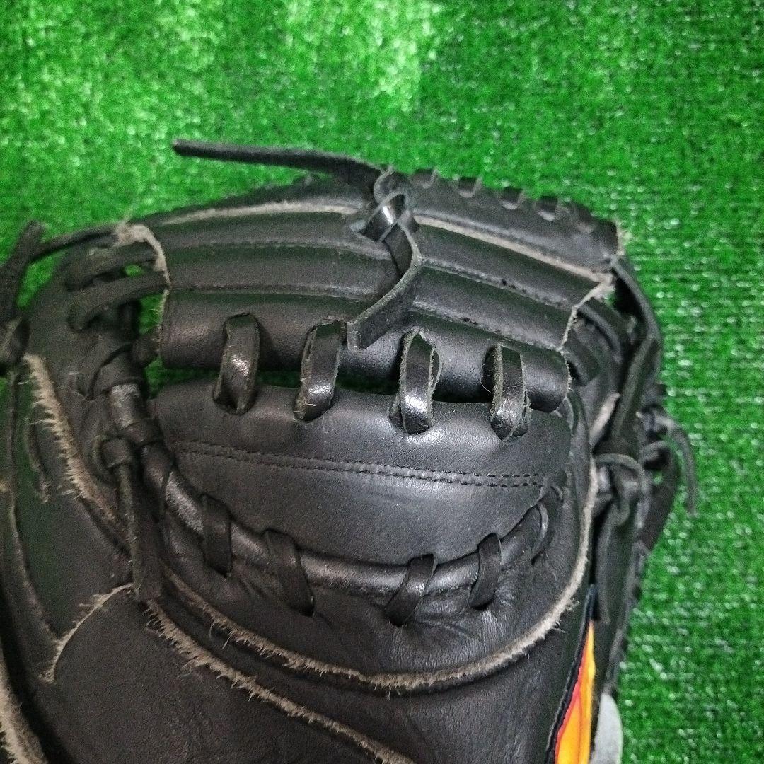 ヤードバーズ　ブラック レザー キャッチャーミット 一般用