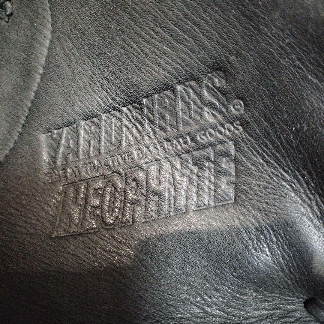 ヤードバーズ　ブラック レザー キャッチャーミット 一般用