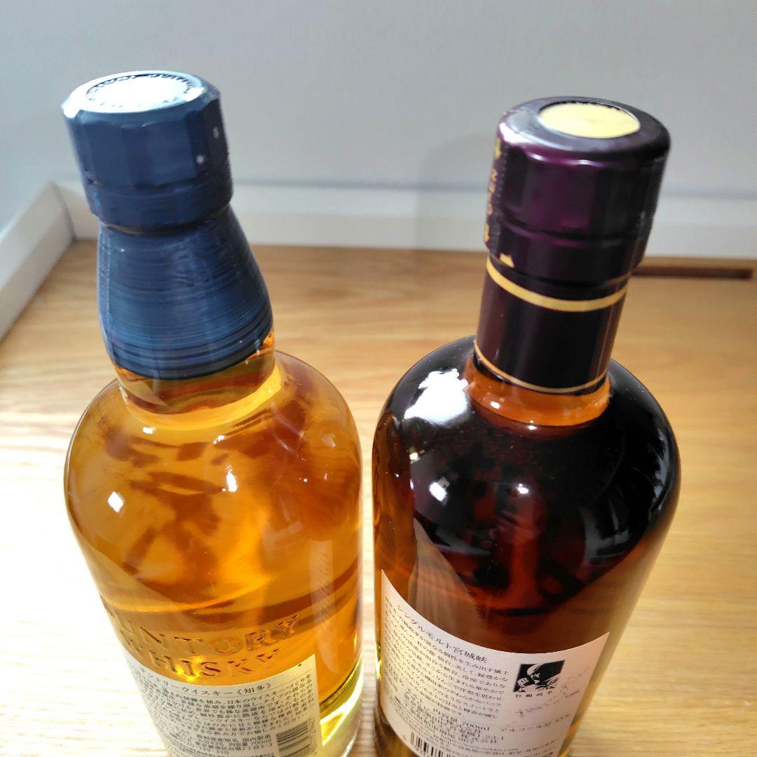 宮城峡 シングルモルト & 知多シングルモルト 2本セット