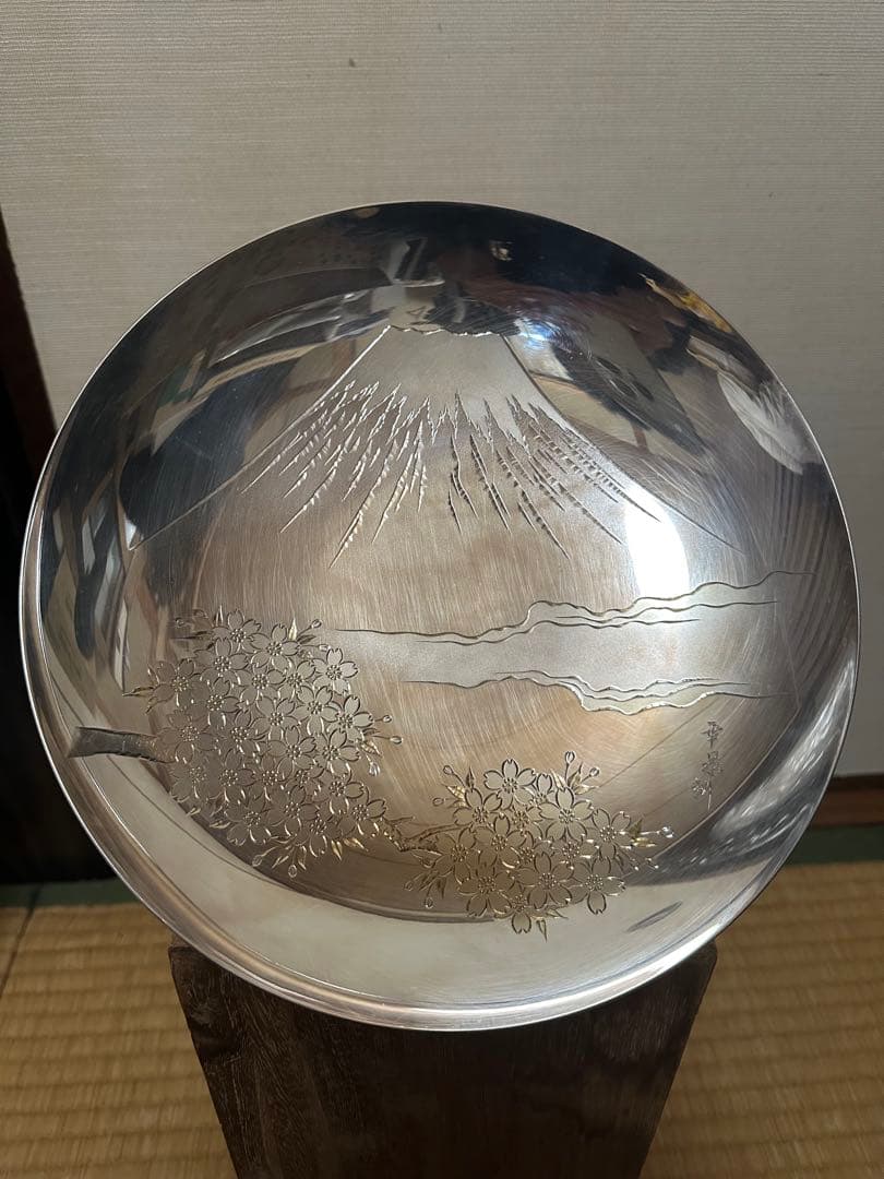 最終値下げ‼️‼️巨大純銀盃