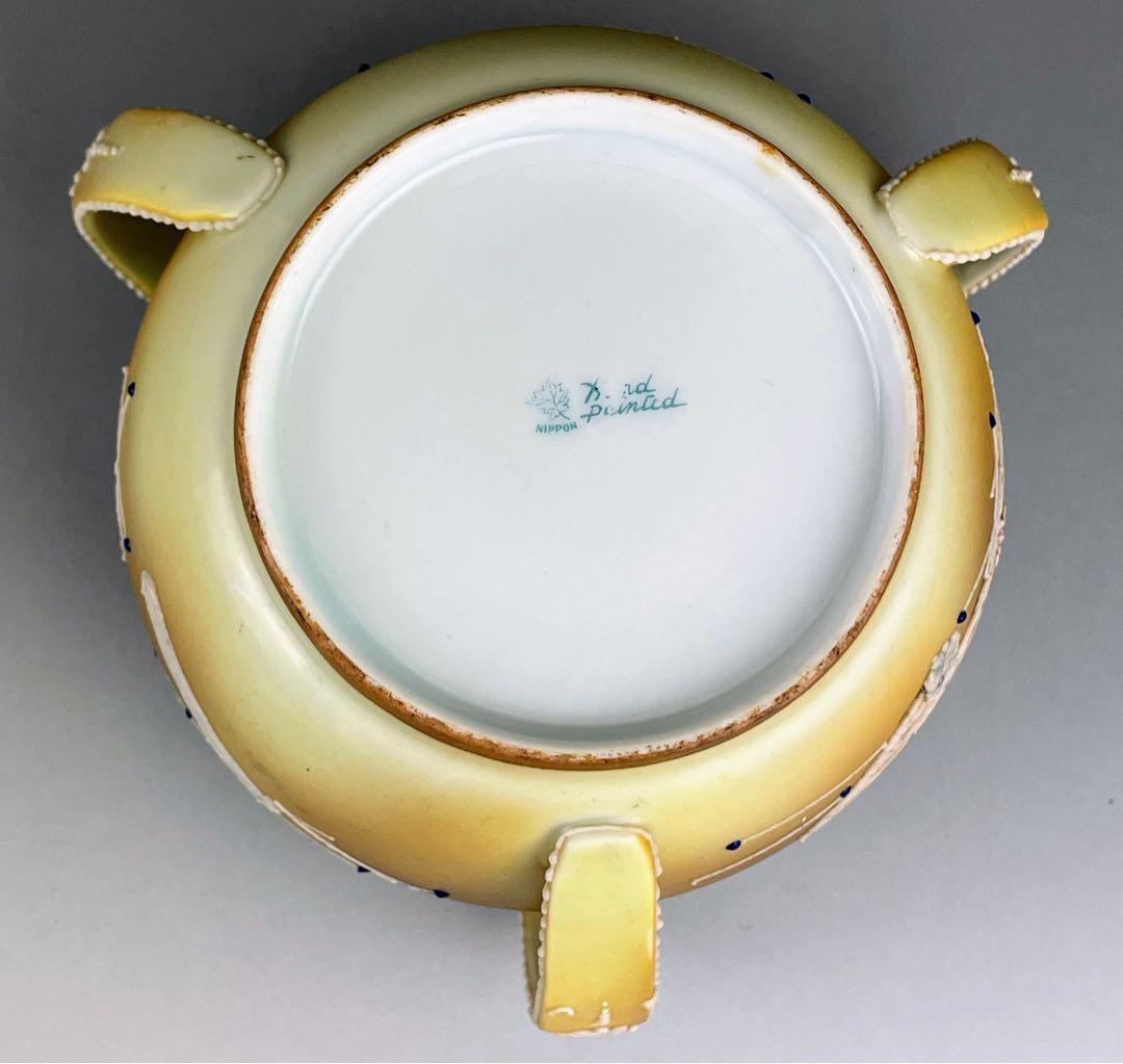 【専用・訳あり】オールドノリタケ ヒュミドール 葉巻入れ トランプ紋