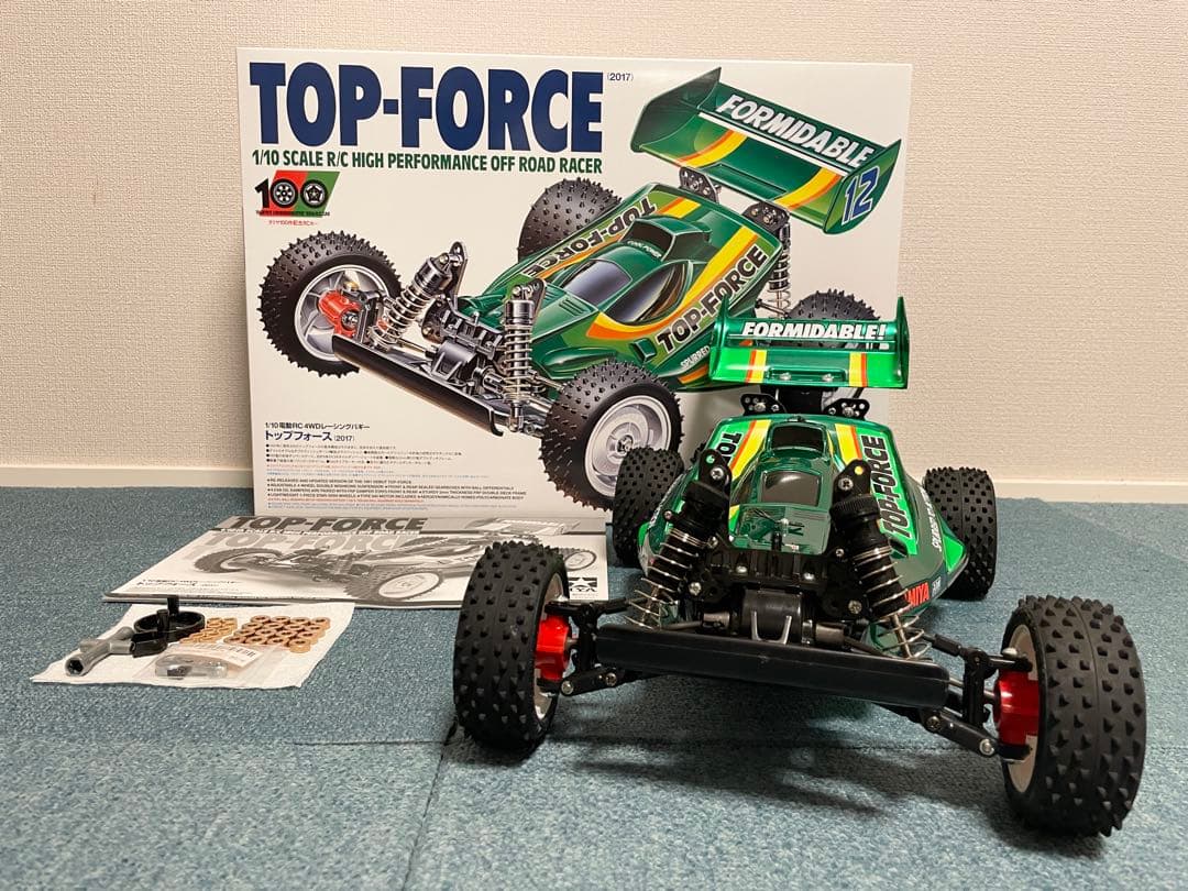 トップフォース(2017) フルベアリング ＋ アルミモーターベース 換装済み