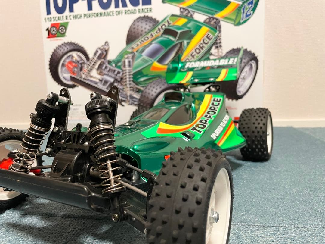 トップフォース(2017) フルベアリング ＋ アルミモーターベース 換装済み