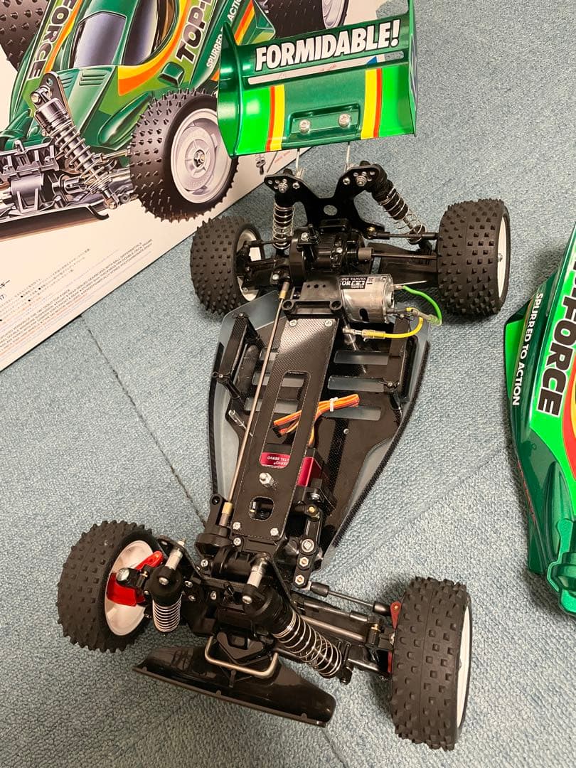 トップフォース(2017) フルベアリング ＋ アルミモーターベース 換装済み