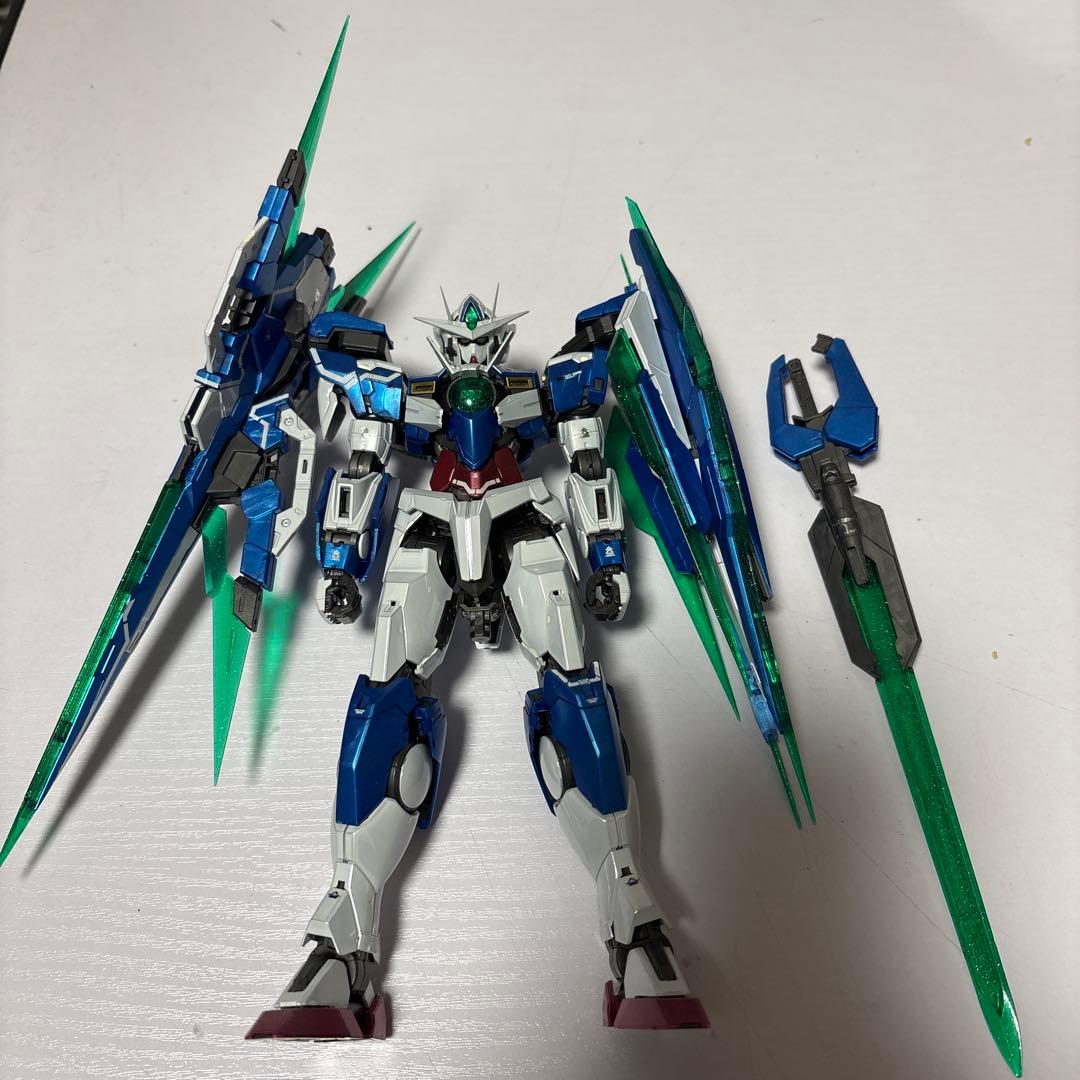 [組立済] ダブルオークアンタ フルセイバー スペシャルコーティング ガンプラ