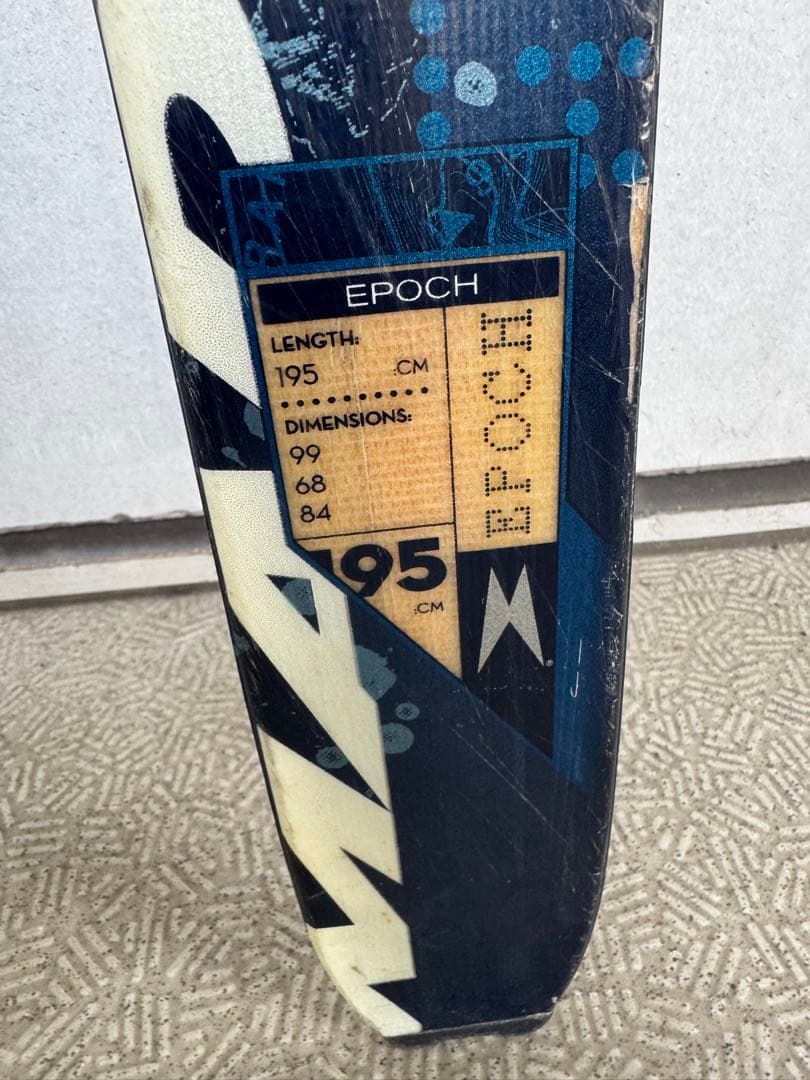 Madshus Epoch スキー 195cm ビンディング付き