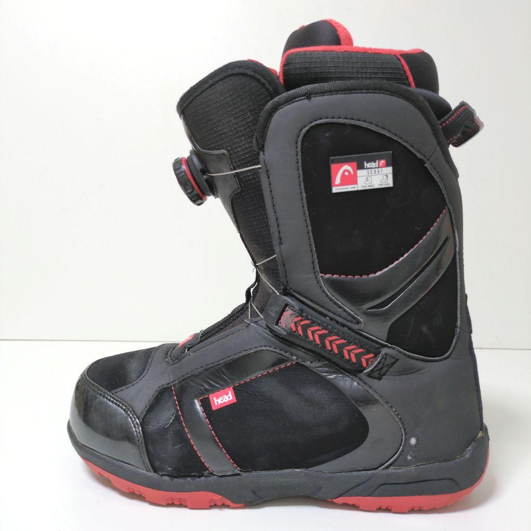【良品】HEADヘッドscout スノーボードブーツ BOAボア 26cm
