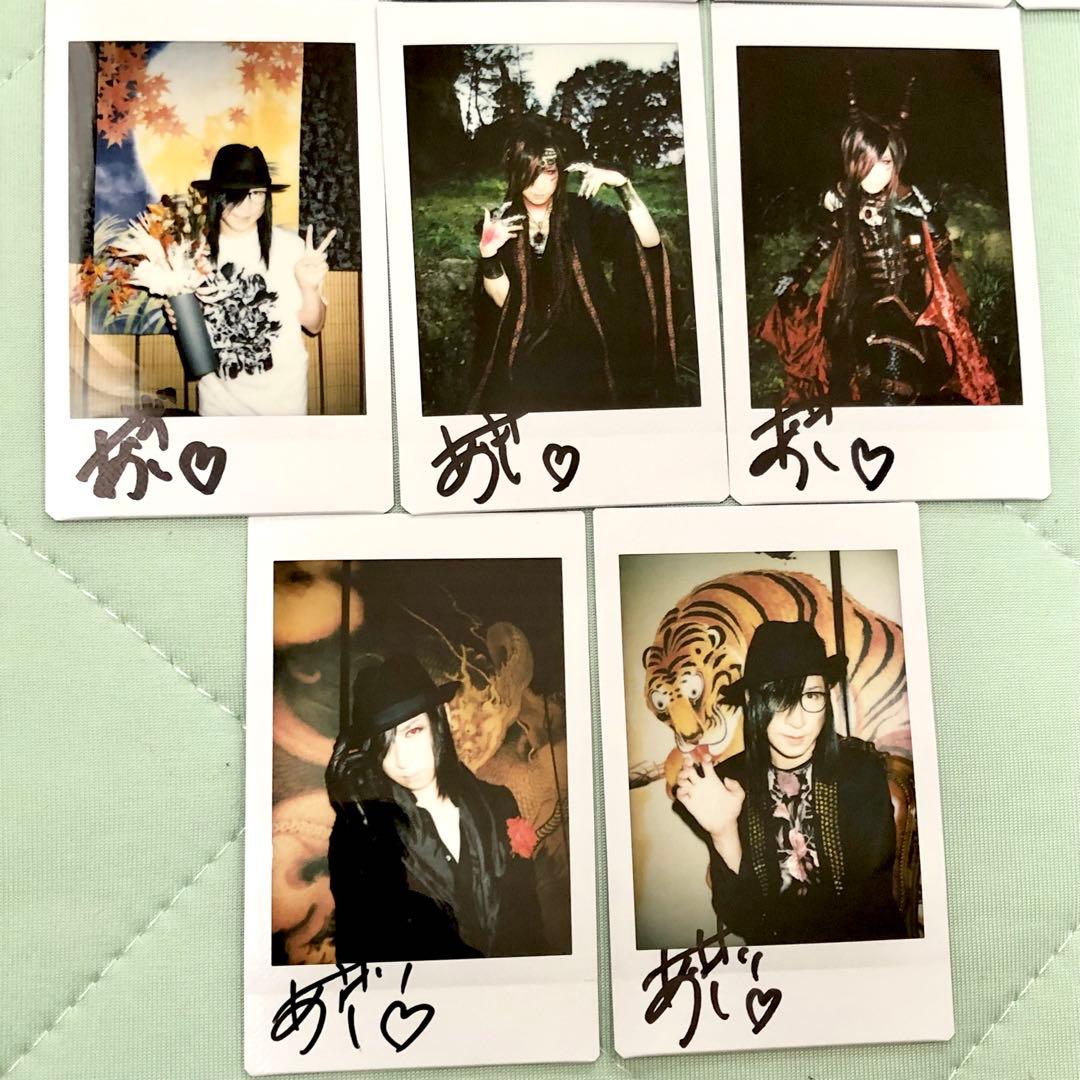 D　ASAGI 浅葱　チェキ　妖狐の夏祭り 黒竜 愚かしい竜の夢 うさぽい