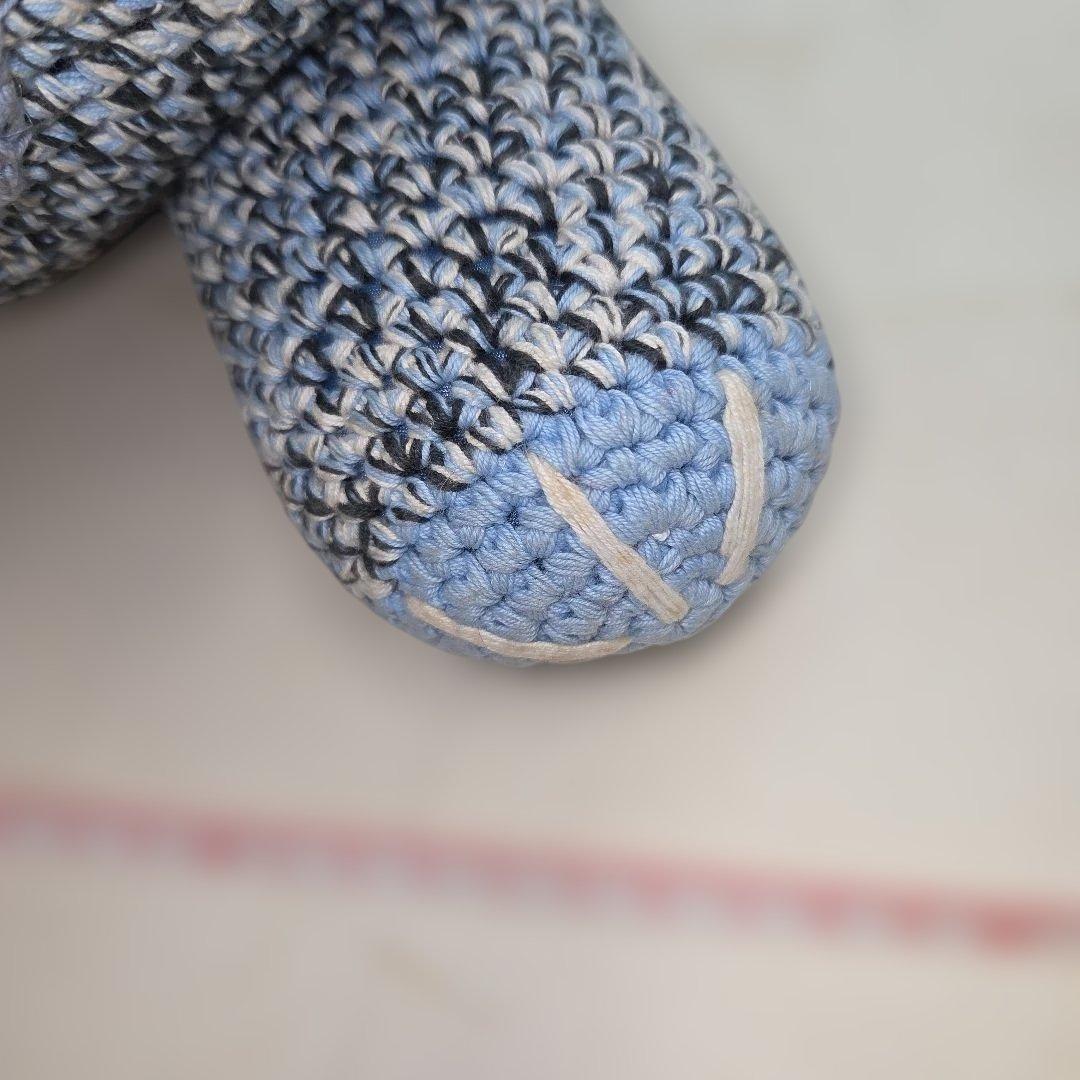 anne-claire petit 巨大編み物ぬいぐるみ