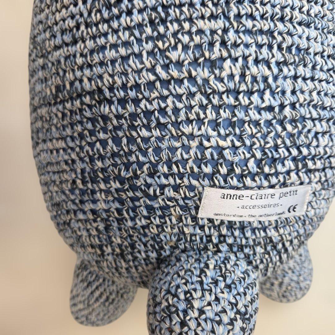anne-claire petit 巨大編み物ぬいぐるみ