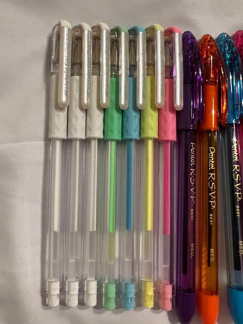 【ペン回し】未改造ペン140本+αセット (RSVP, HGG, エンボス..)