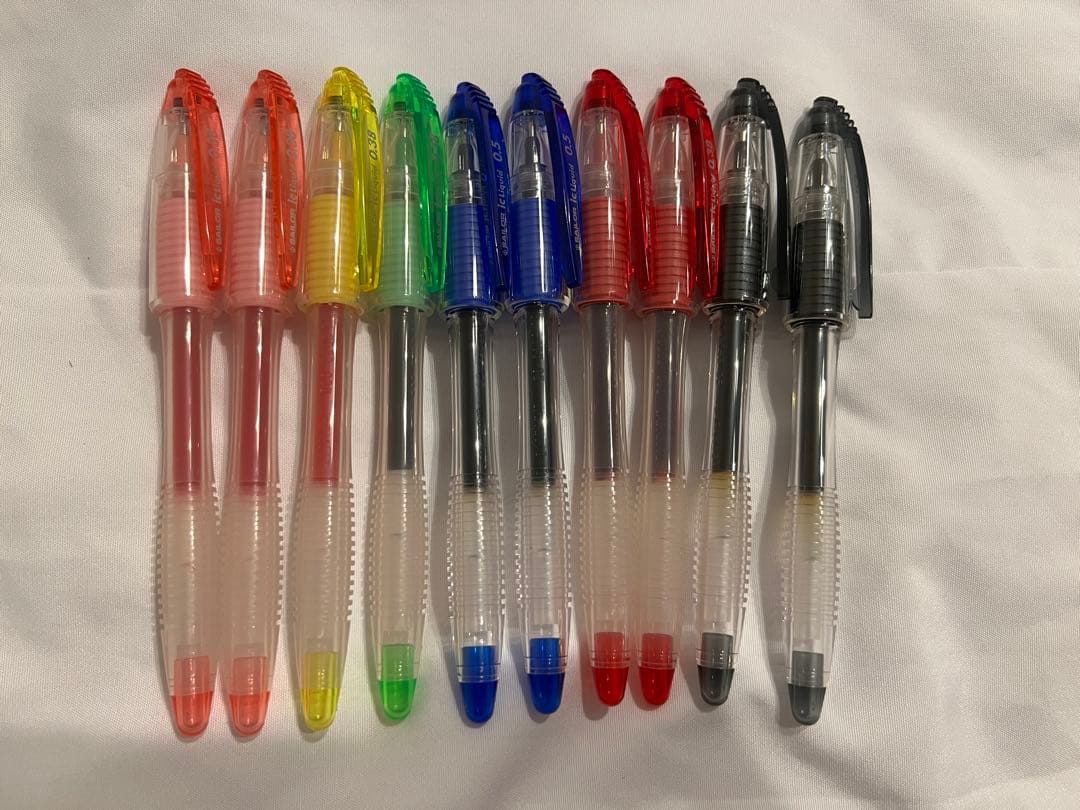 【ペン回し】未改造ペン140本+αセット (RSVP, HGG, エンボス..)