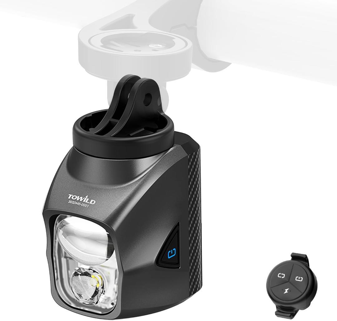 TOWILDライト GARMINマウント 1700ルーメン 4000mAh大容量