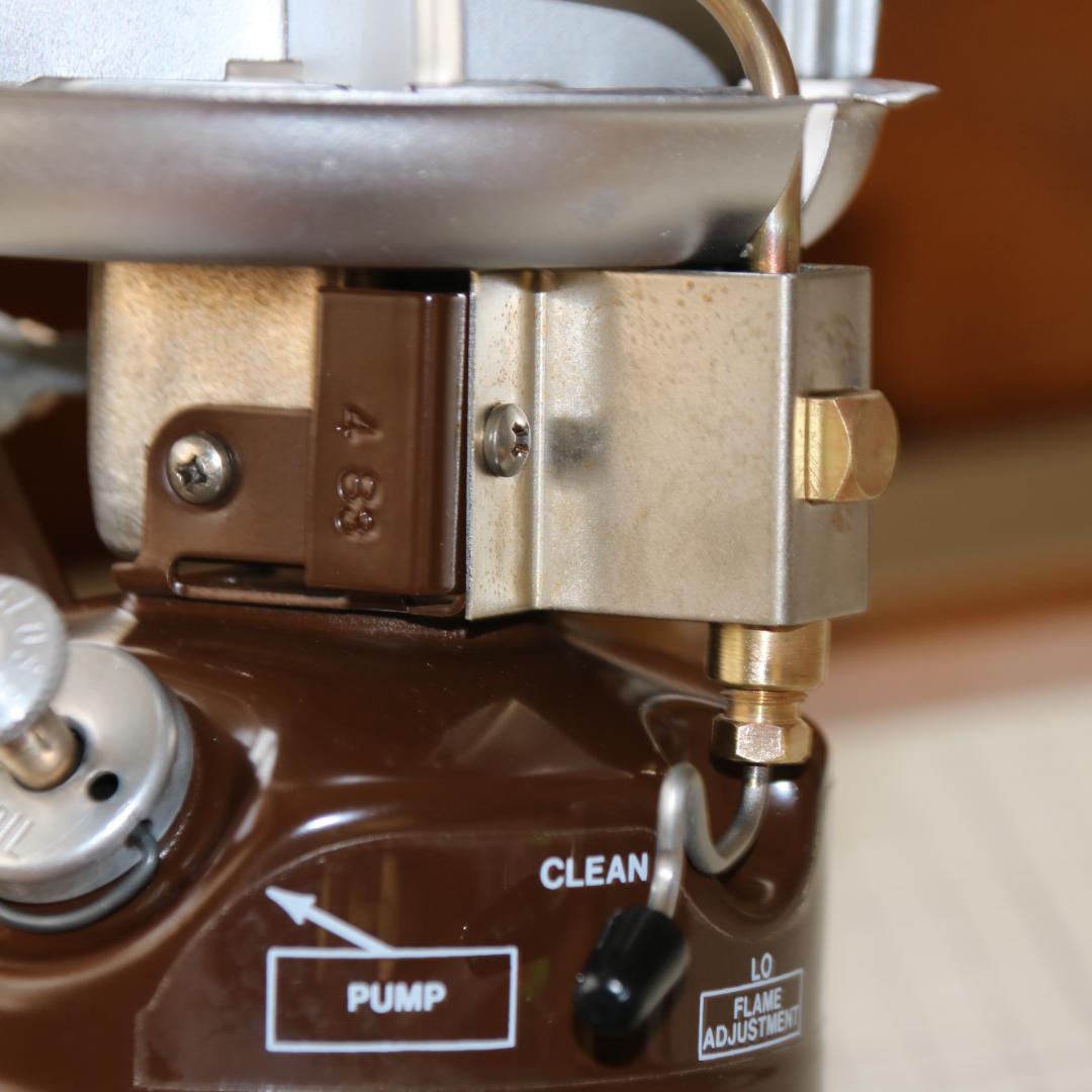 超美品　希少　ヴィンテージ　コールマン 400 茶ピーク１　No.37