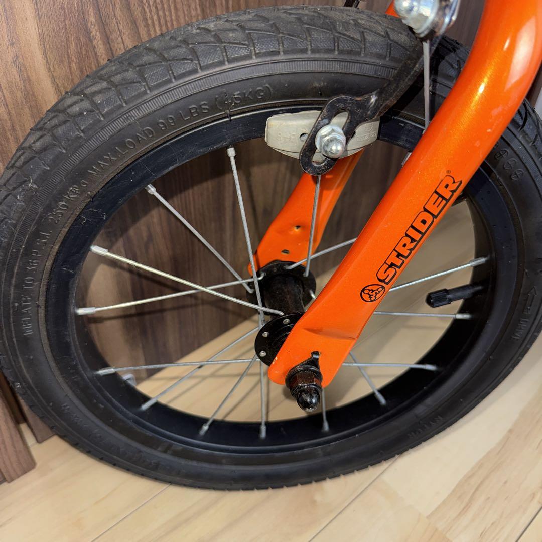 STRIDER 14x ストライダー　オレンジ ペダル付き　オプション有り
