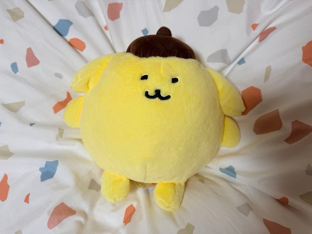 サンリオ　ポムポムプリン　ナガノ　ぬいぐるみ