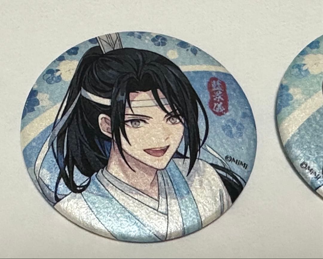 魔道祖師 ラジオドラマ 藍思追 藍景儀 和紙缶バッジ