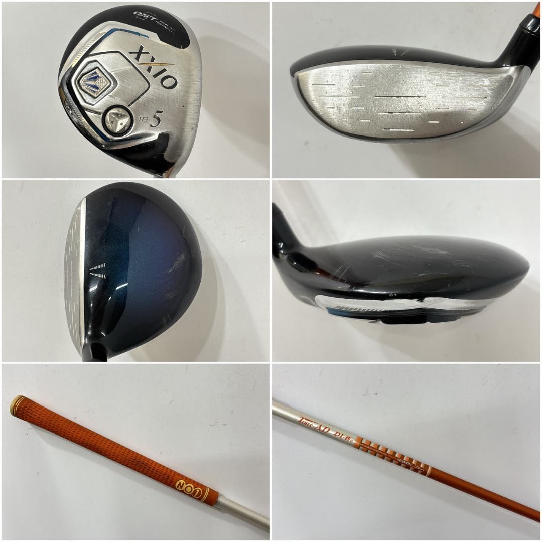 メンズ右利き初心者用　ゼクシオ　2＆8＆9代目　ゴルフクラブセット　W-2557