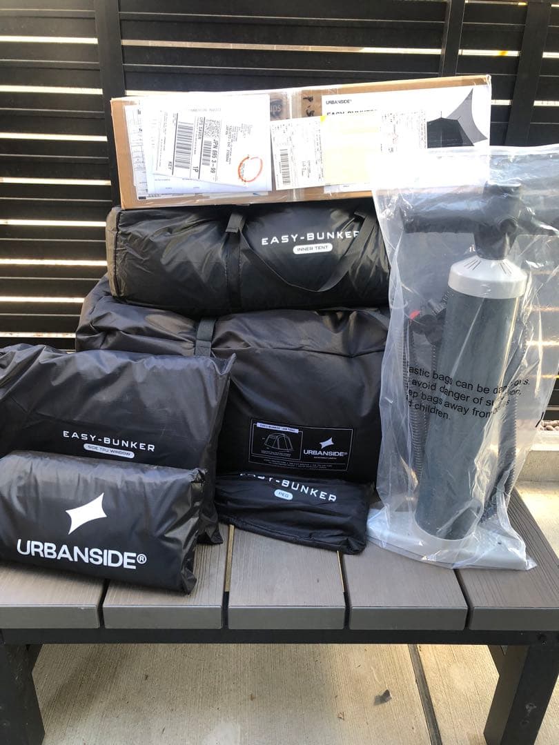 URBANSIDE EASY-BUNKER テント 5.6x4.5m ②