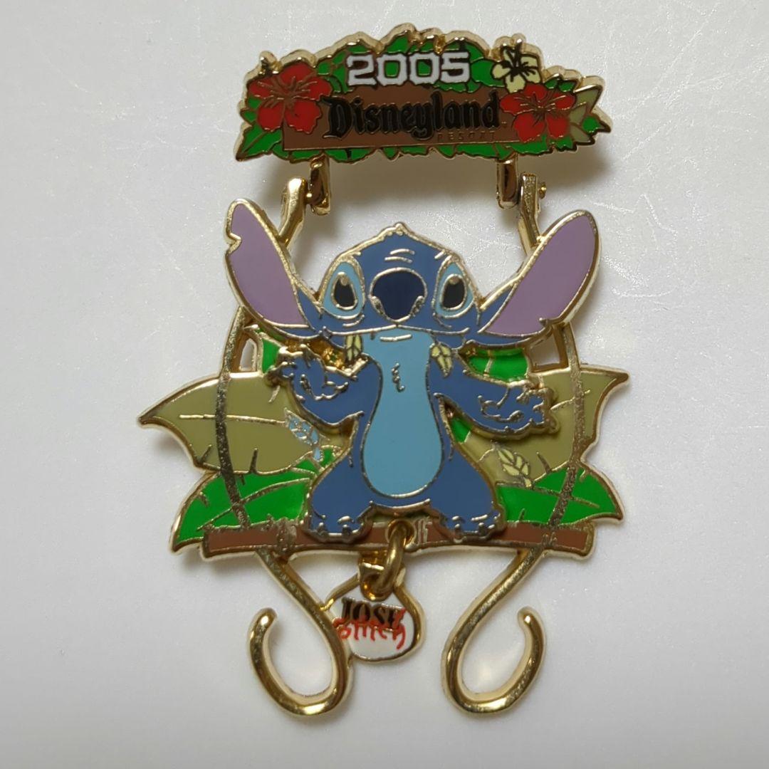 2005年 海外 ディズニー アトラクション ピンバッジ スティッチ 仮装