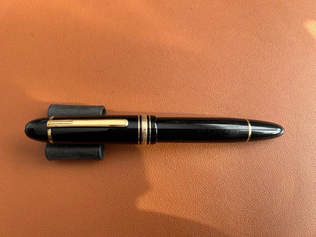 【美品］モンブラン マイスターシュティック 149 14K中白色ニブ エボナイト