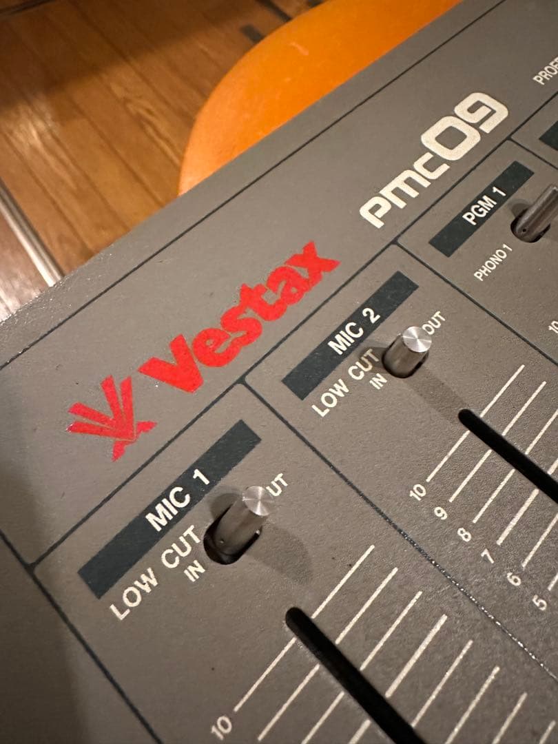 Vestax PMC-09 表面美品 ビンテージDJミキサー 動作品