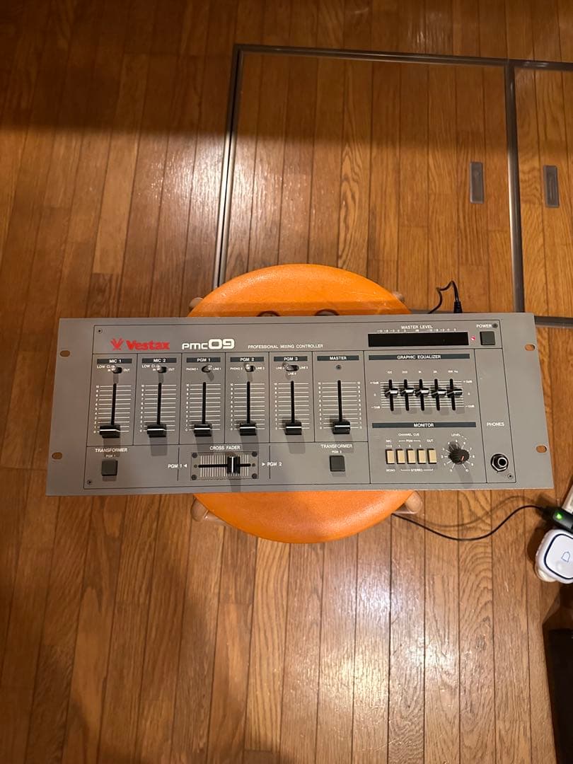 Vestax PMC-09 表面美品 ビンテージDJミキサー 動作品