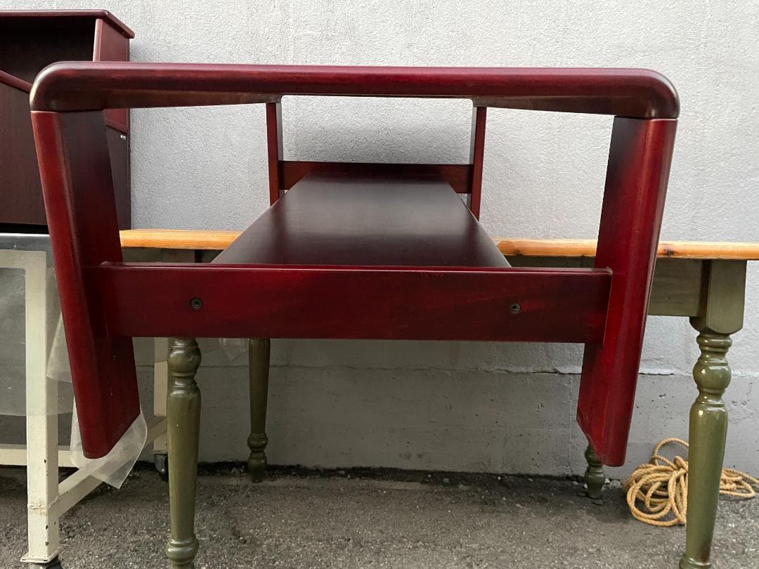 ★状態〇★ オールド カリモク コーヒーテーブル ローテーブル 机 座卓