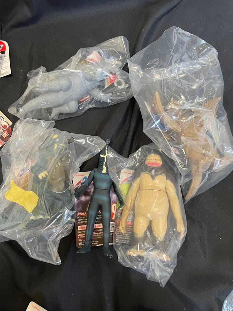 ウルトラ怪獣シリーズ　ソフビ　２１体　まとめ　タグ付　Q〜初代