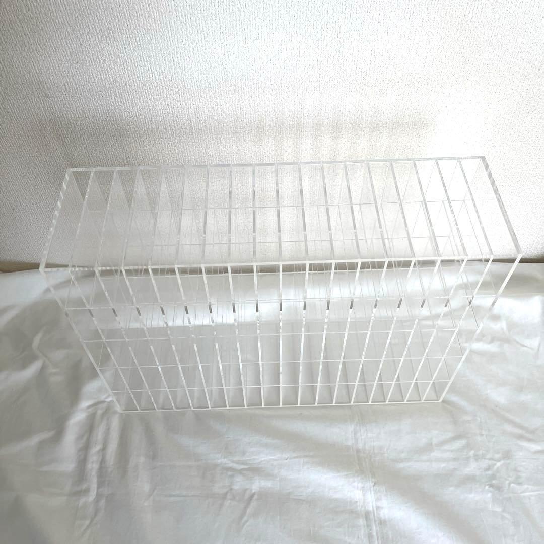 アクリル製コピック収納スタンド　90仕切　ペン　ケース　什器　ペン立て　保管