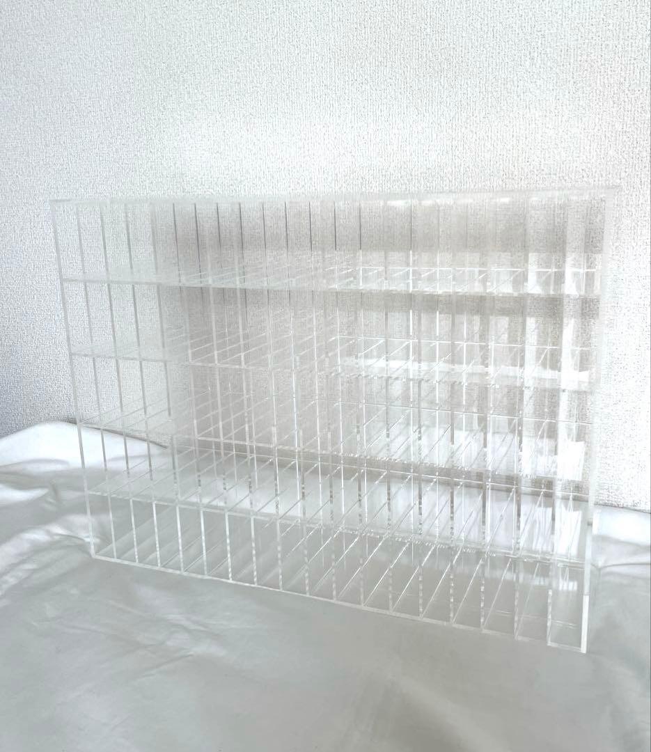 アクリル製コピック収納スタンド　90仕切　ペン　ケース　什器　ペン立て　保管