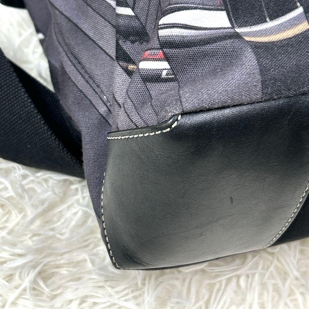 ポールスミス ショルダーバッグ自転車柄 A4対応 斜め掛けOK 保管袋付き