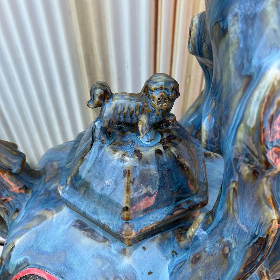 【特大】茶壺 中国 骨董 美術品