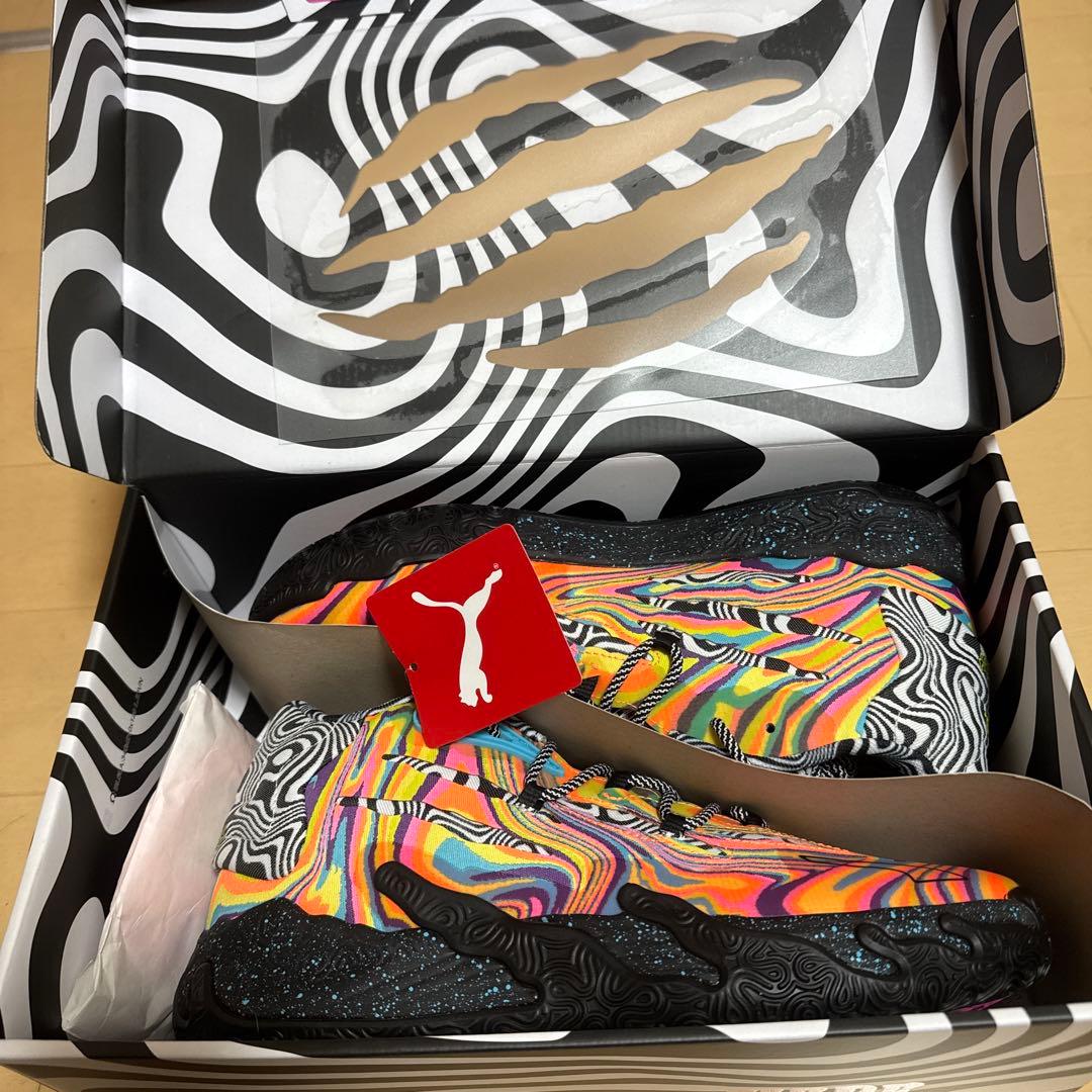 【未使用】27cm PUMA MB03 バスケットボールシューズ