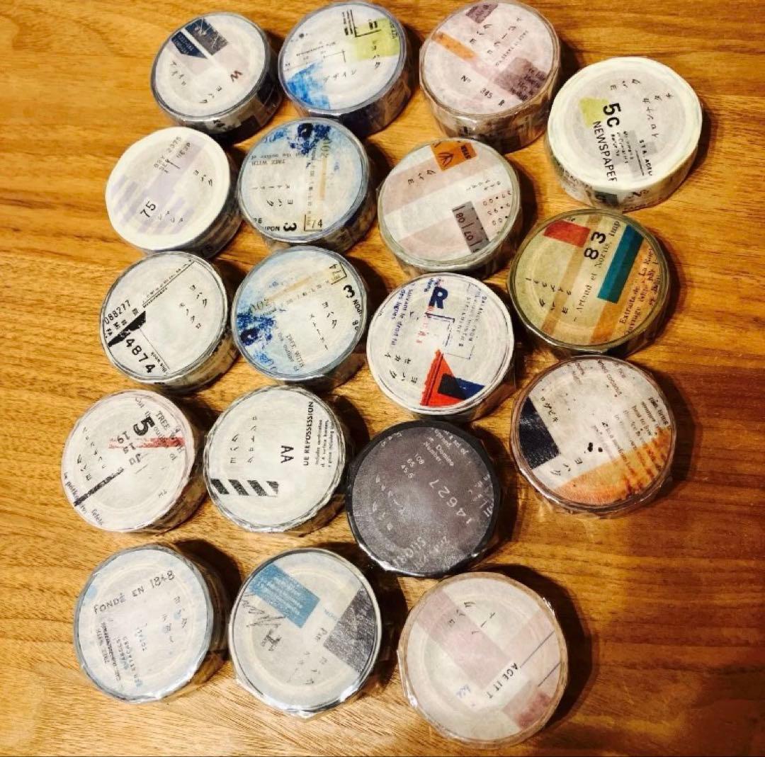 ヨハク マスキングテープ 未使用18個