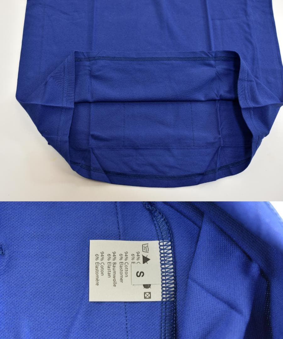 De marchi★デマルキ クラシックポロ size:S コバルト