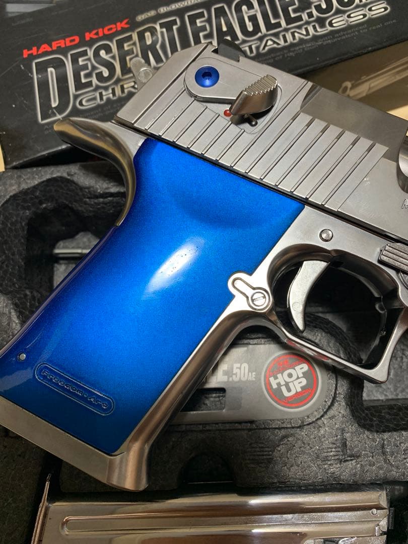 東京マルイ クロームステンレス デザートイーグル .50AE ハードキック