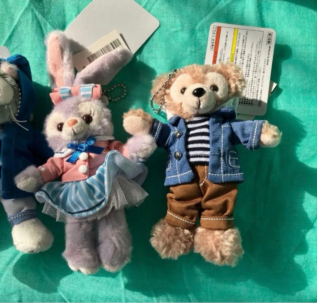 ダッフィー　かくれんぼ　ぬいば　バッヂ　ジェラトーニ　シェリーメイ　ステラルー