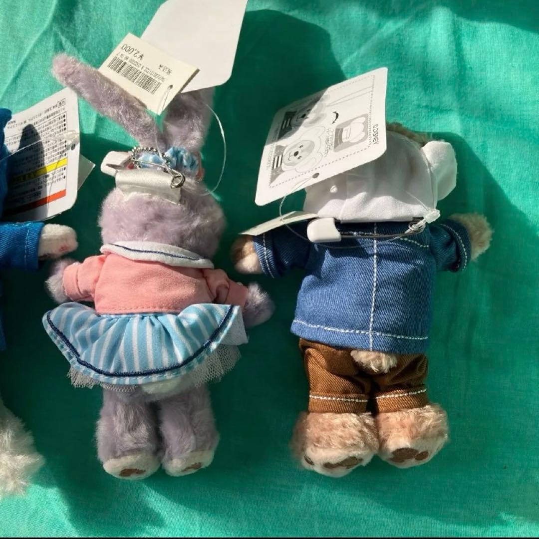 ダッフィー　かくれんぼ　ぬいば　バッヂ　ジェラトーニ　シェリーメイ　ステラルー