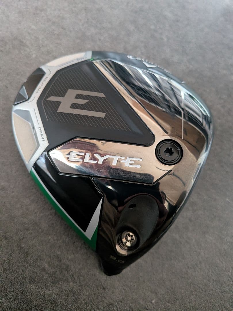 ●美品　日本仕様●キャロウェイ エリートELYTEドライバー 9° ヘッド